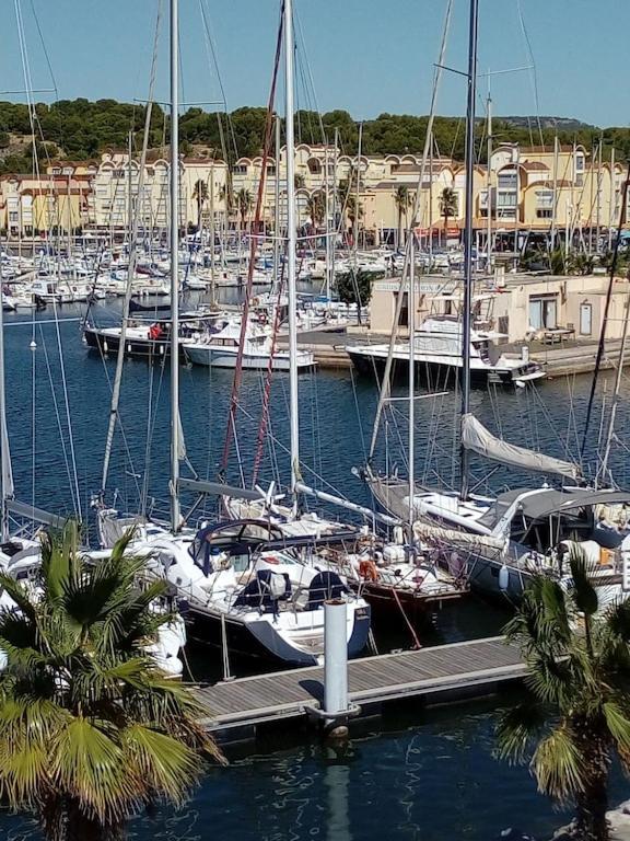 Gruissan Appartement Calme, Vue Sur Port De Plaisance -Clim, Empl.Parking Esterno foto