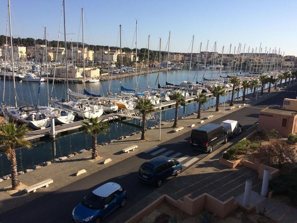 Gruissan Appartement Calme, Vue Sur Port De Plaisance -Clim, Empl.Parking Esterno foto
