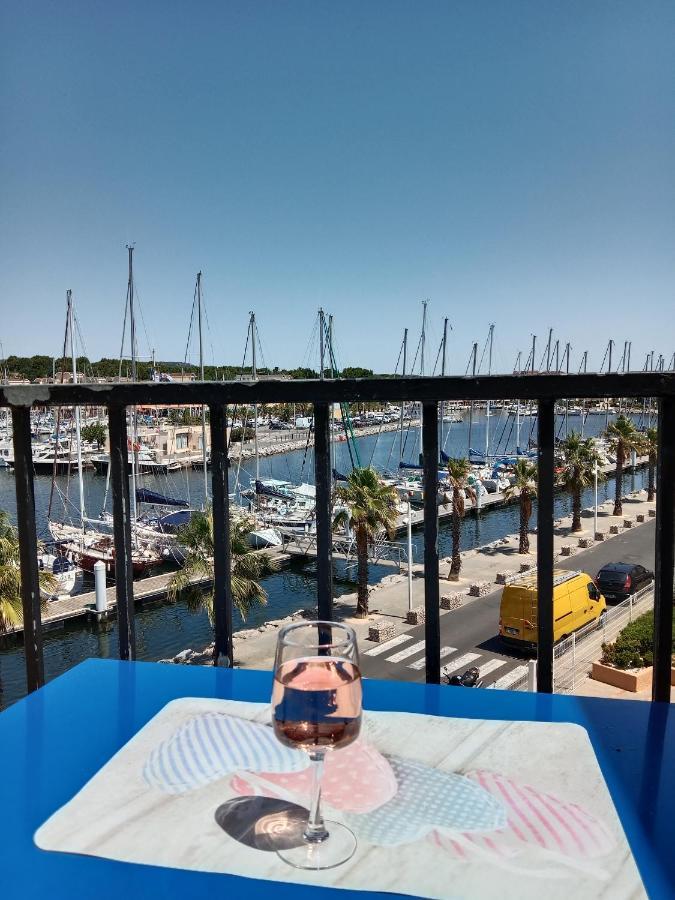 Gruissan Appartement Calme, Vue Sur Port De Plaisance -Clim, Empl.Parking Esterno foto