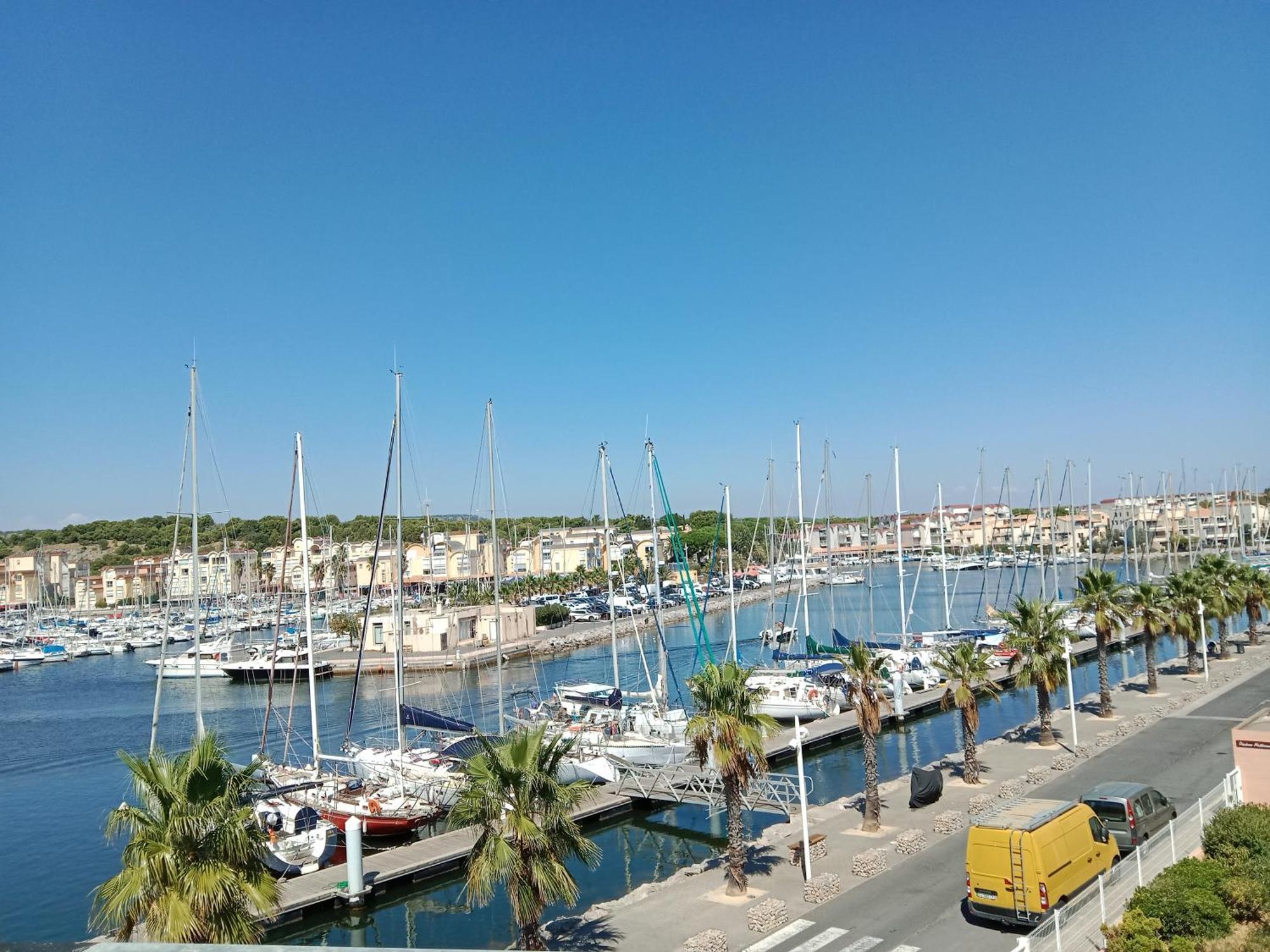 Gruissan Appartement Calme, Vue Sur Port De Plaisance -Clim, Empl.Parking Esterno foto